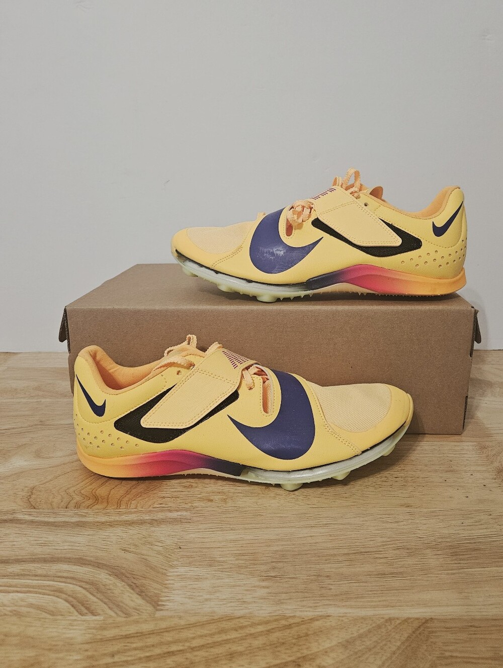 Nike Long Jump Elite Citron Pulse Indigo Burst